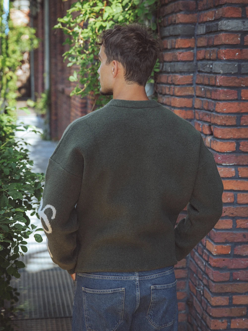 Green Sixteen Knit Sweater