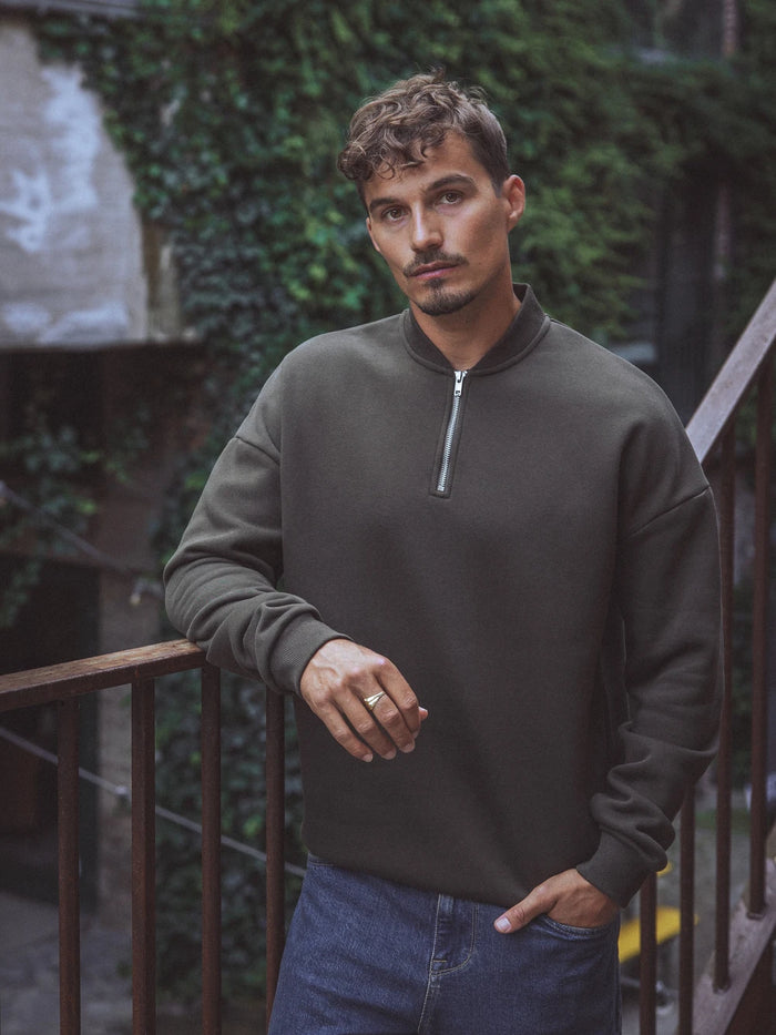 Quarter Collar Sweater