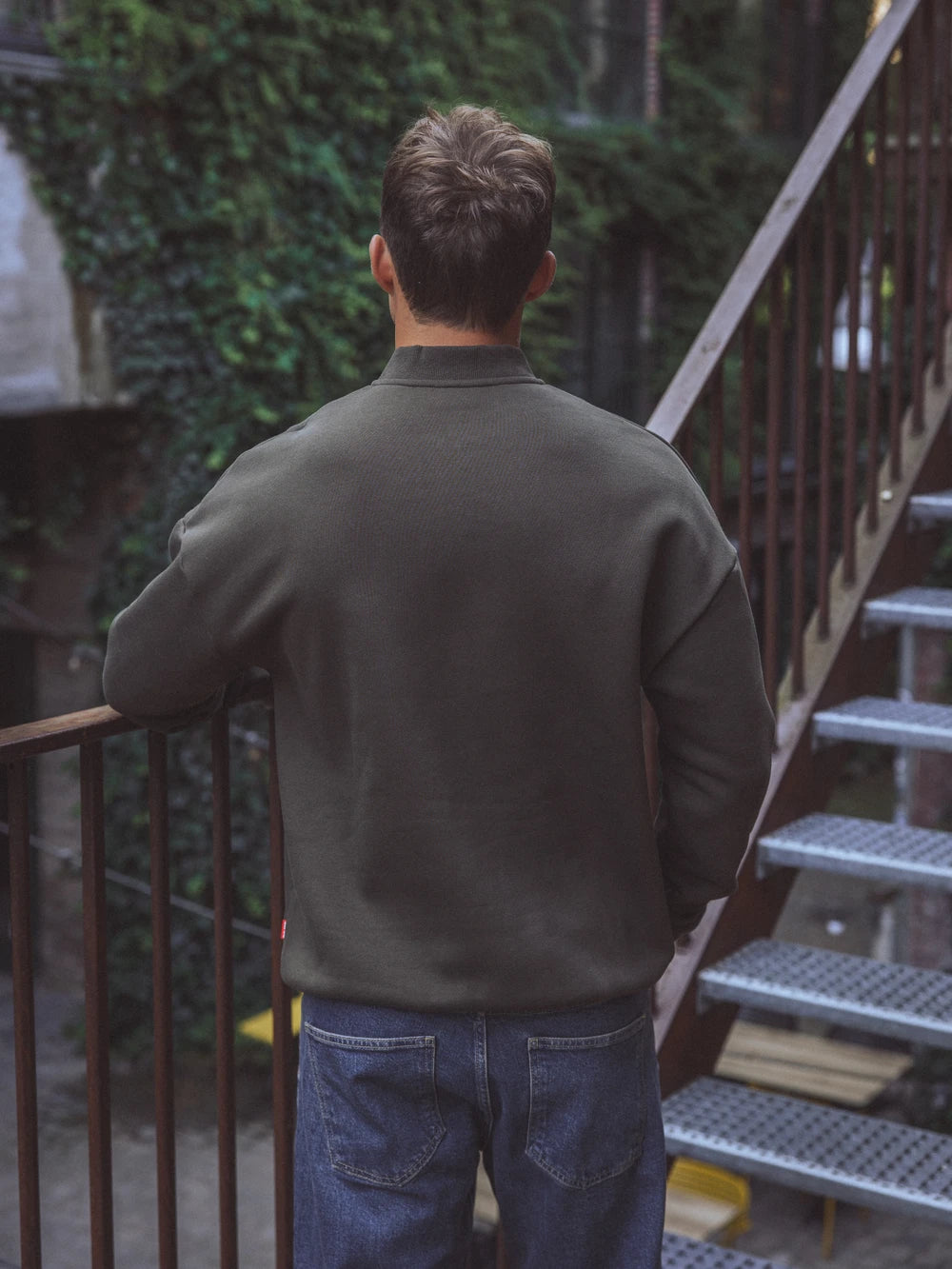 Quarter Collar Sweater