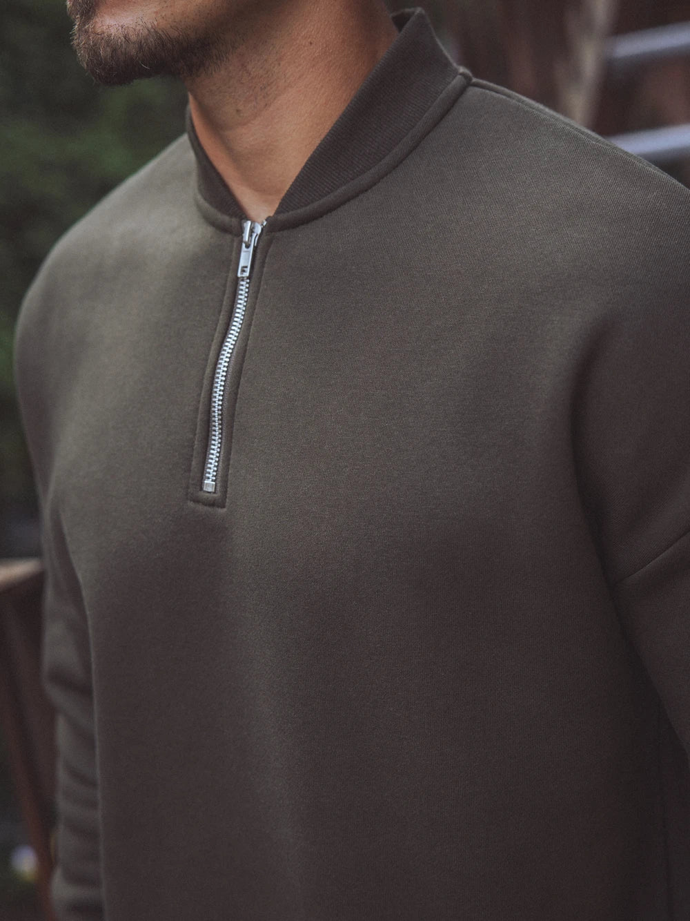 Quarter Collar Sweater