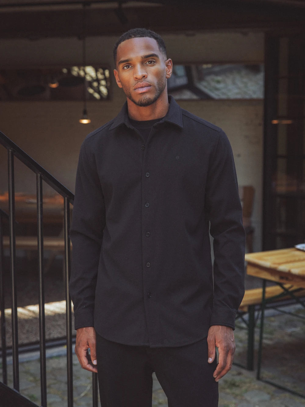 Black Button Up Shirt
