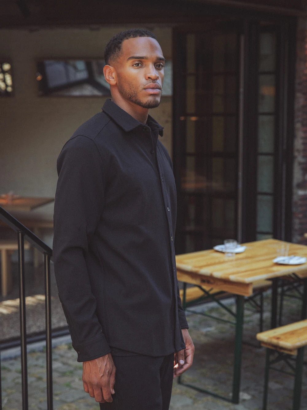 Black Button Up Shirt