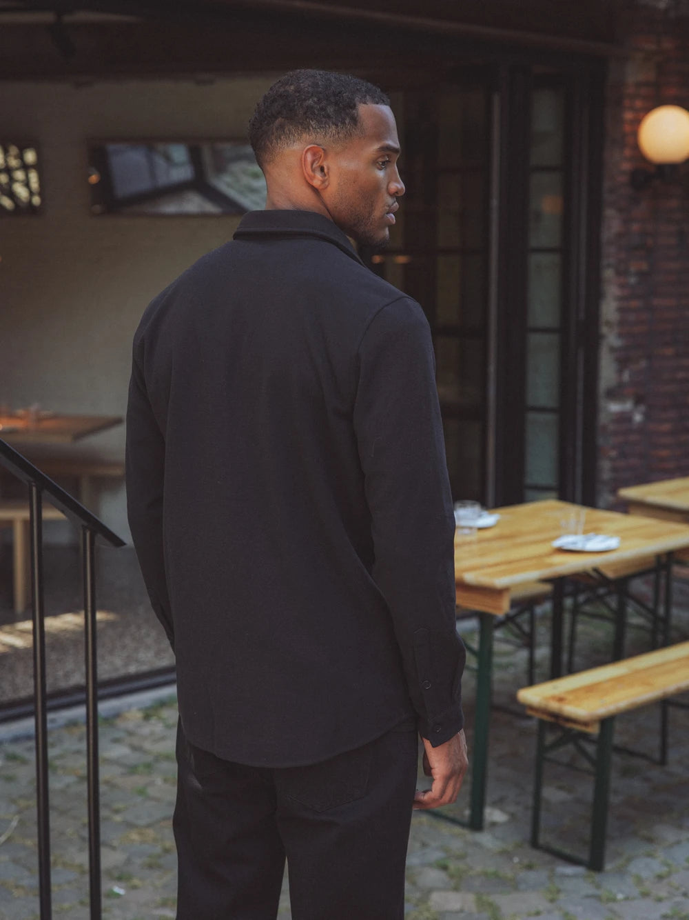 Black Button Up Shirt