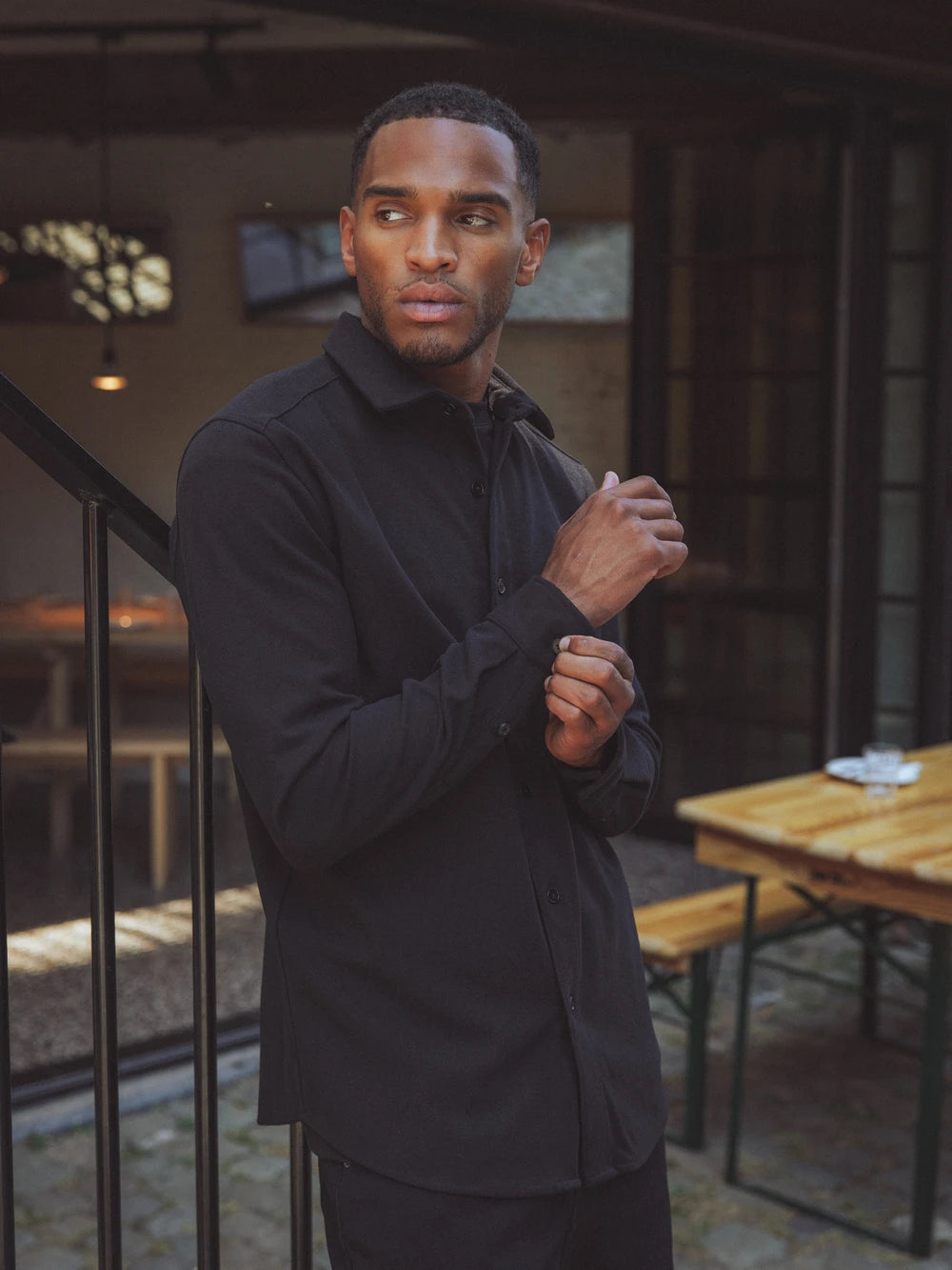 Black Button Up Shirt