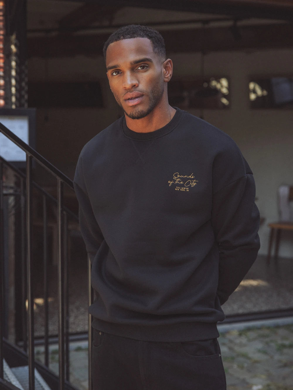 Black Oversized Sweater