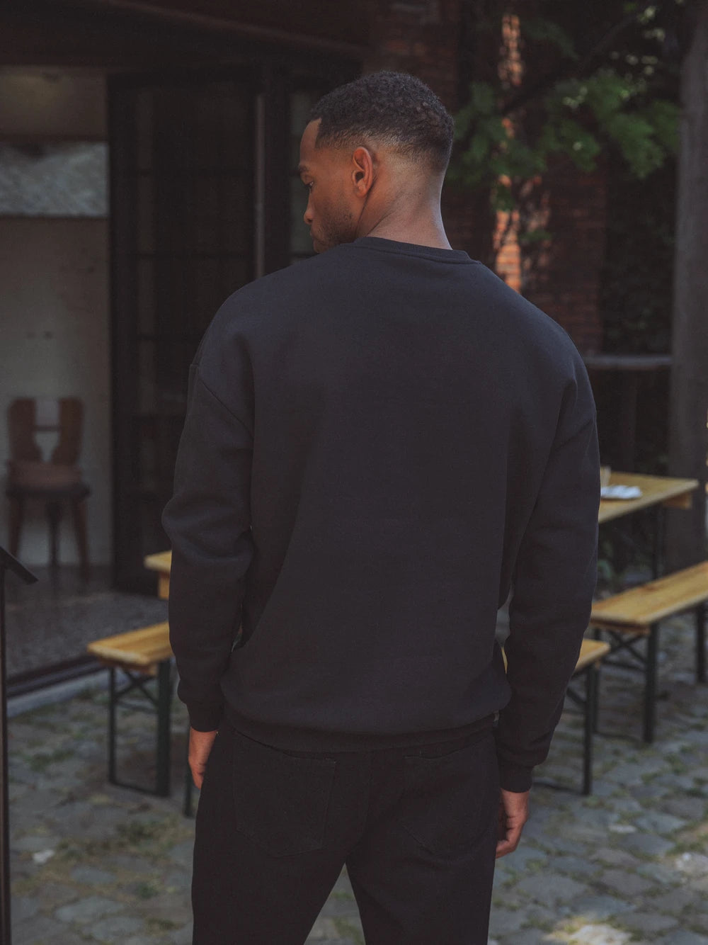 Black Oversized Sweater