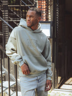 Light Green NY Oversized Hoodie