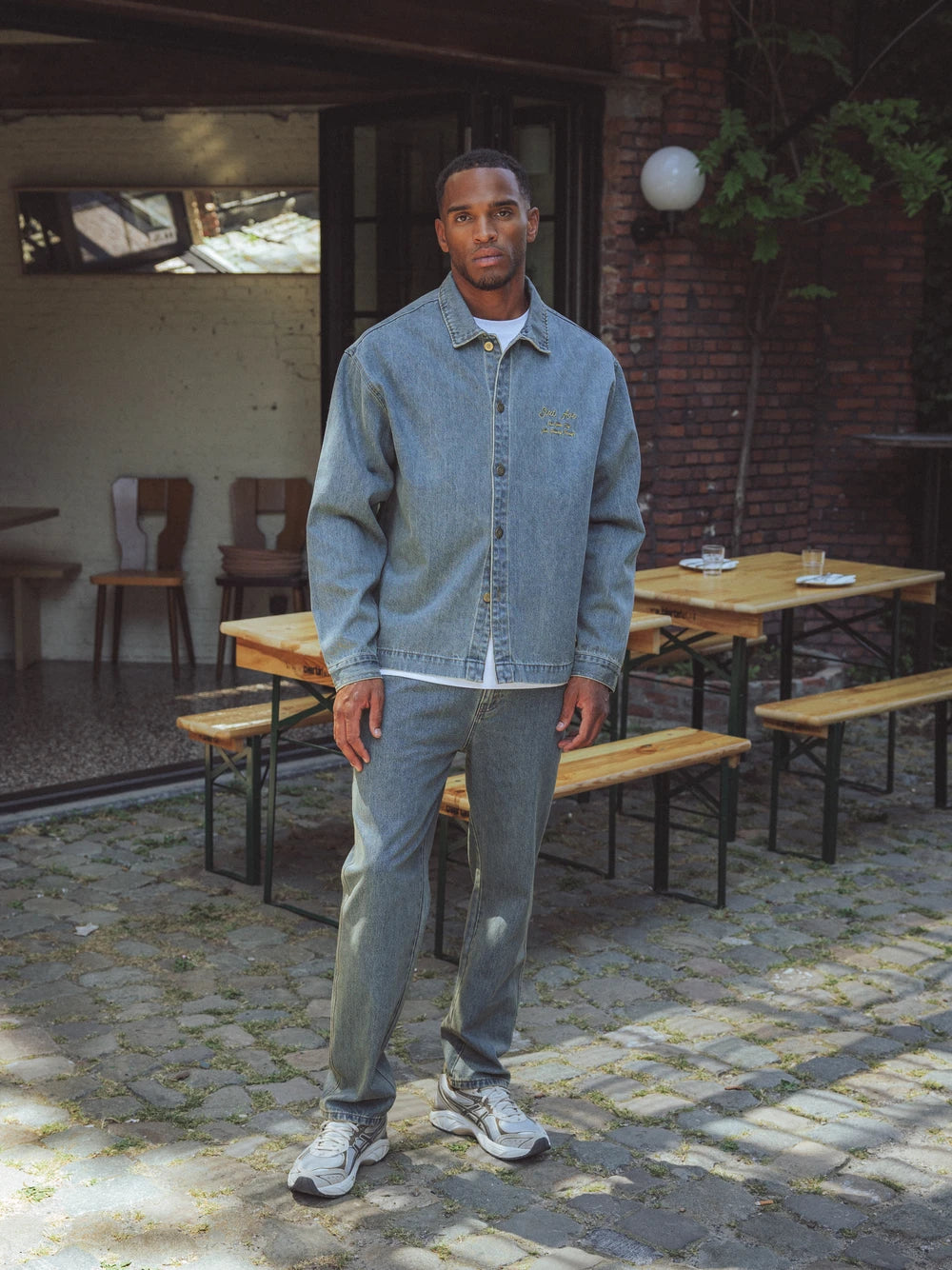 Boxy Denim Overshirt