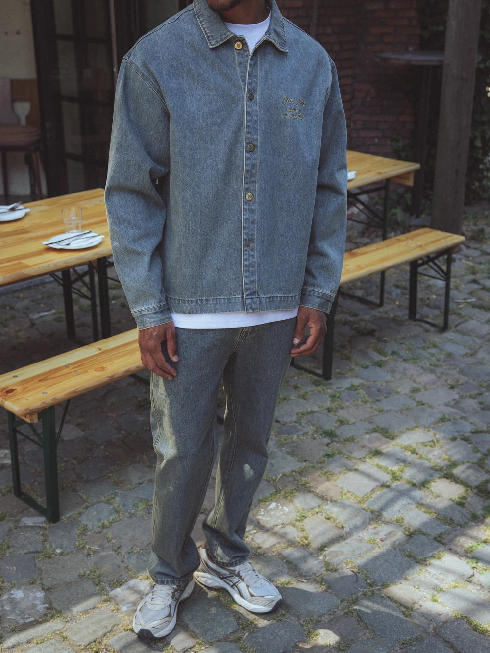 Boxy Denim Overshirt