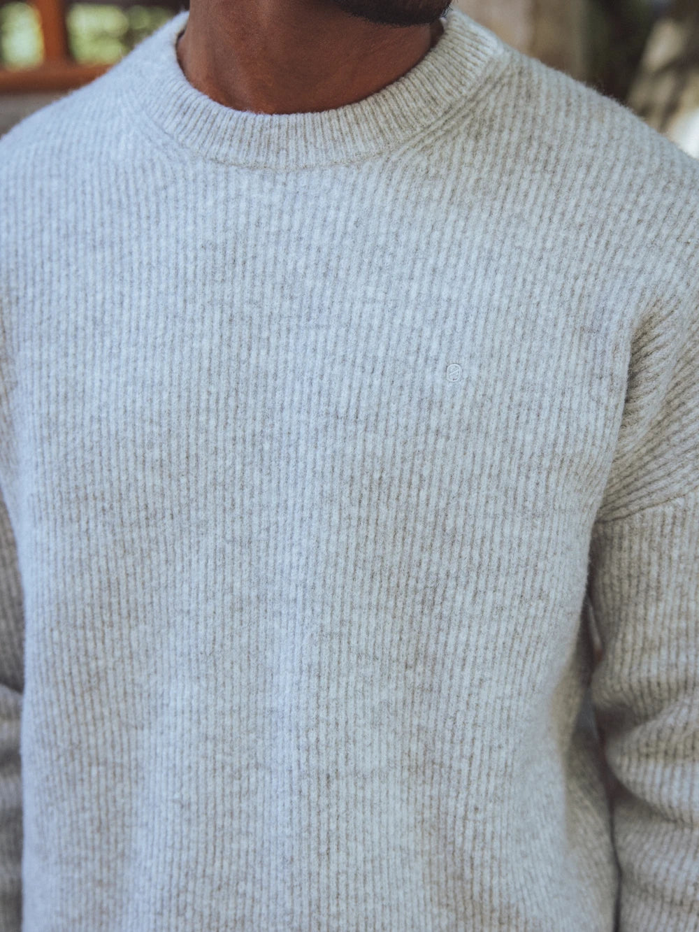 Grey Knitted Sweater