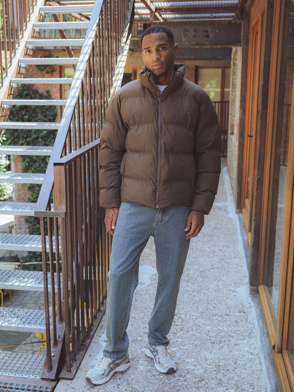 Brown Puffer Jacket