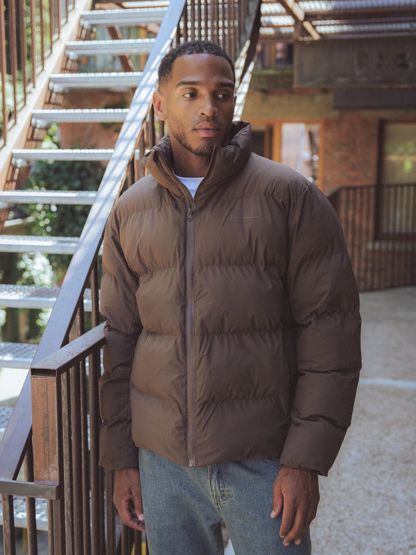 Brown Puffer Jacket