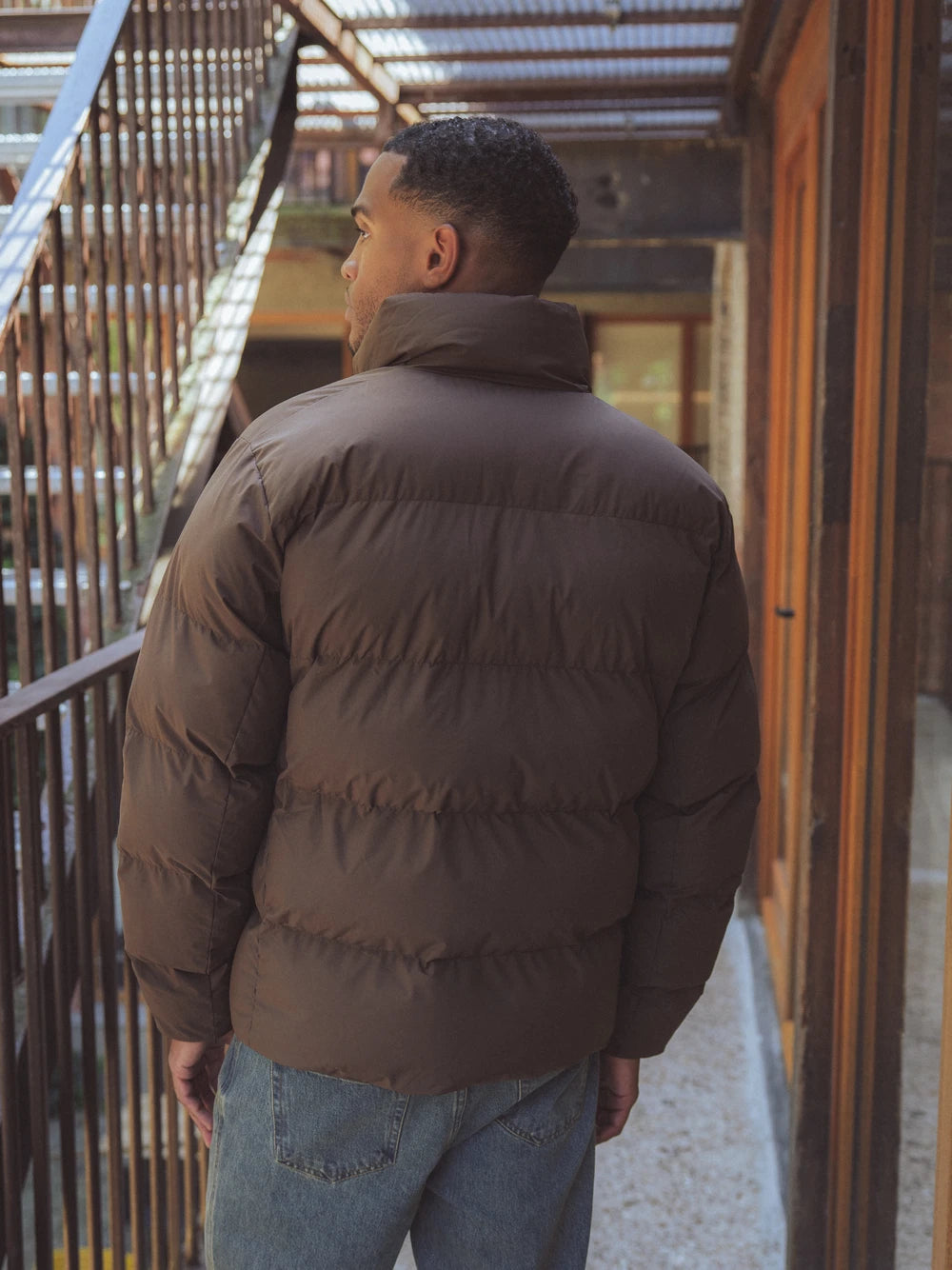 Brown Puffer Jacket