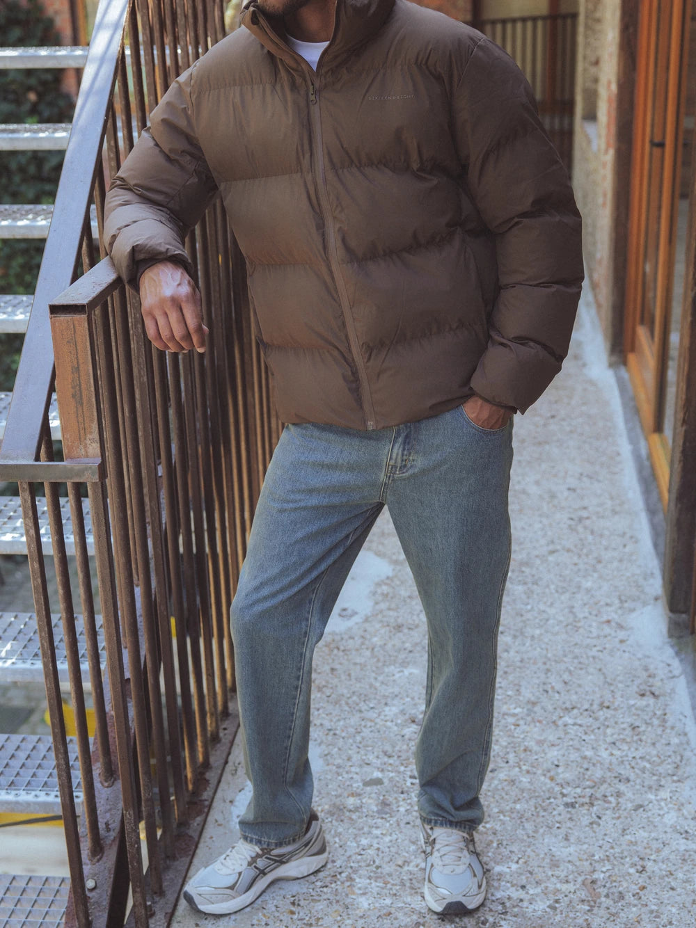 Brown Puffer Jacket