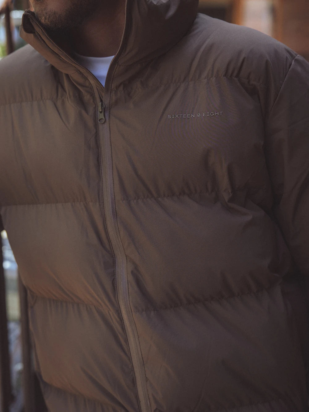 Brown Puffer Jacket