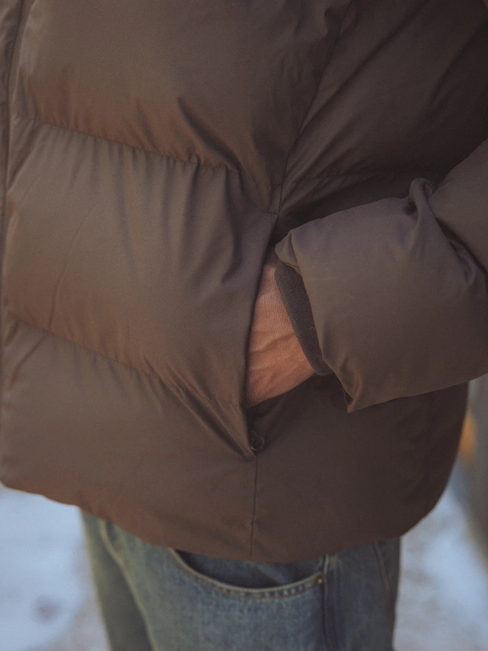 Brown Puffer Jacket