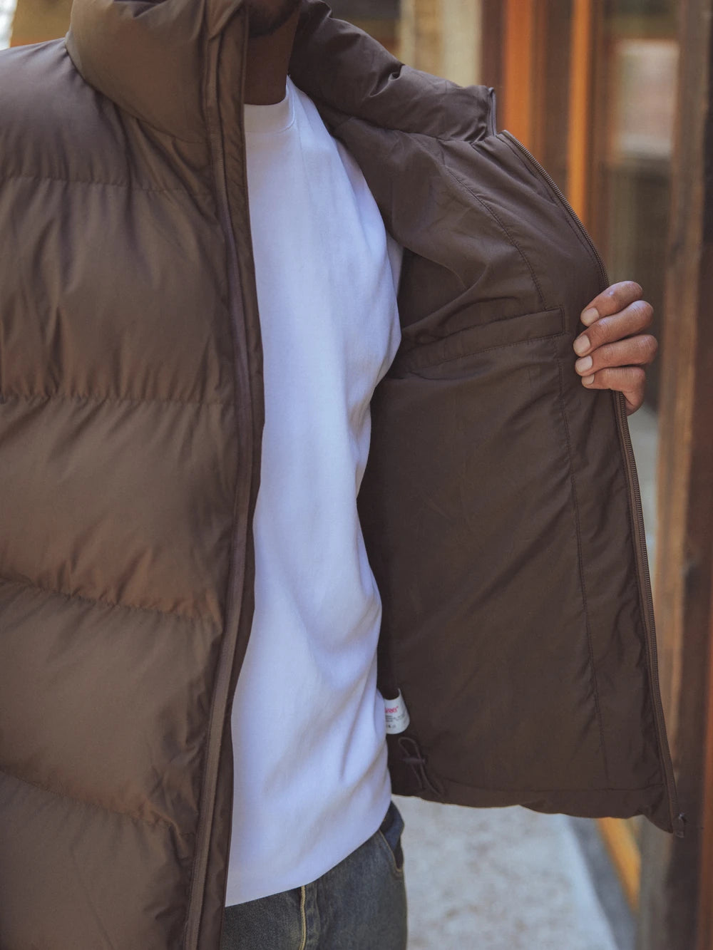 Brown Puffer Jacket