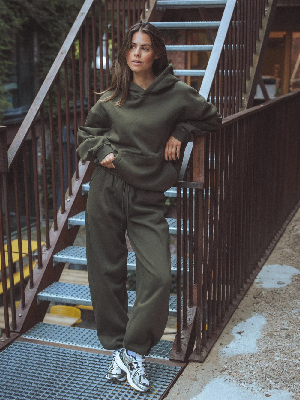Army Oversized Hoodie