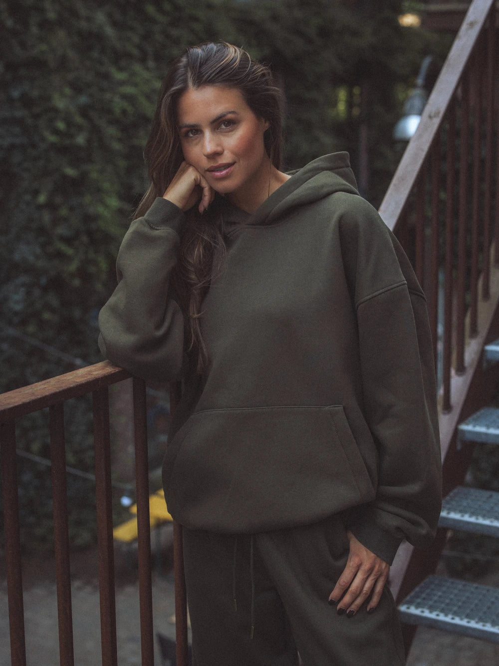 Army Oversized Hoodie