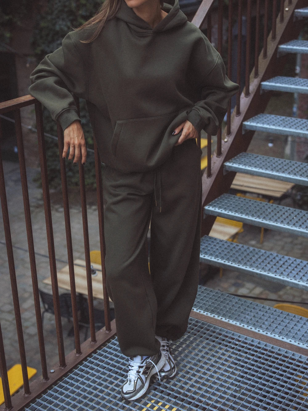 Army Oversized Hoodie
