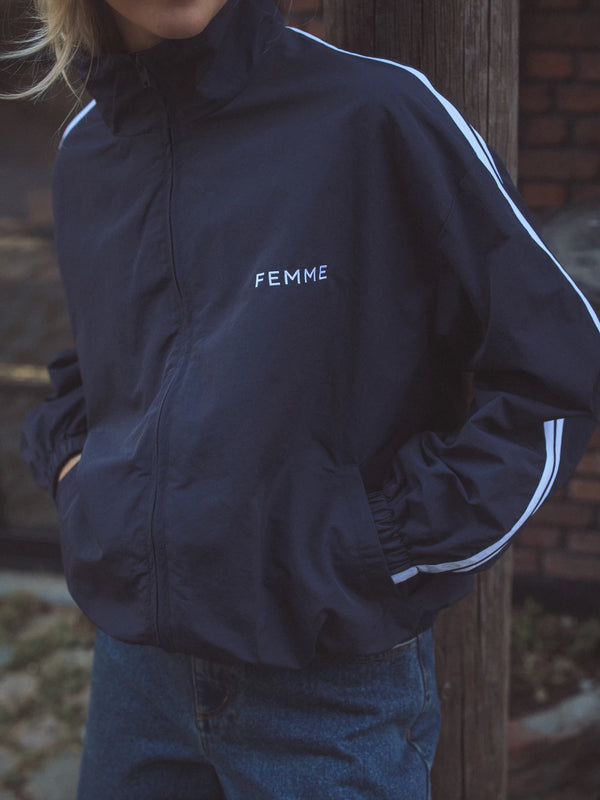 Marine Damen Trainingsjacke