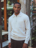 Off-White Brushed Pocket Polo