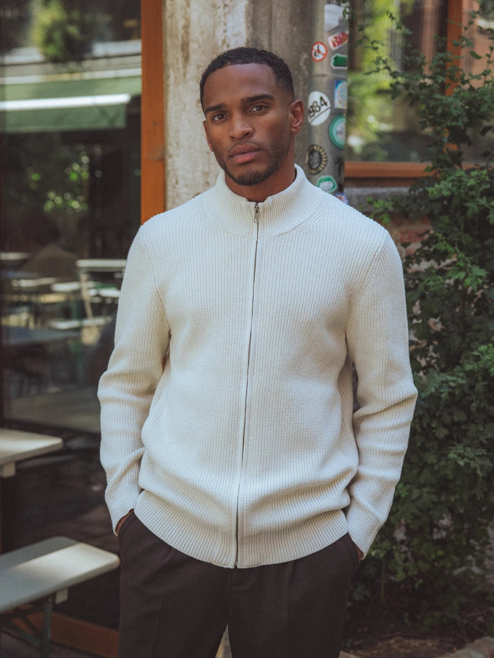 White Knit Vest