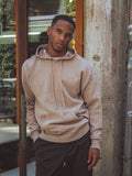 Light Brown Knit Hoodie