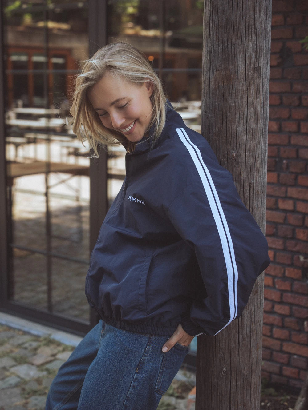 Marine Damen Trainingsjacke