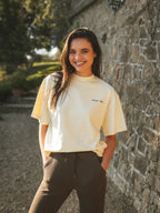 Creme Il Vino Oversized T-Shirt