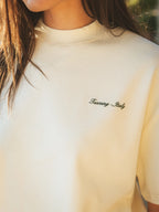 Creme Il Vino Oversized T-Shirt