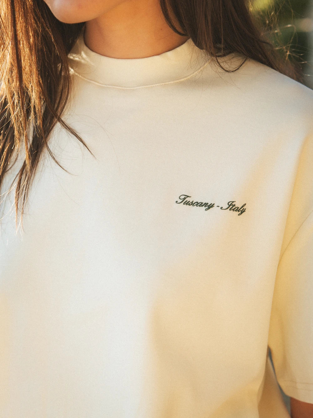 Creme Il Vino Oversized T-Shirt