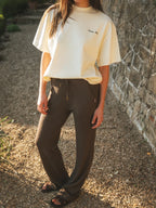 Creme Il Vino Oversized T-Shirt