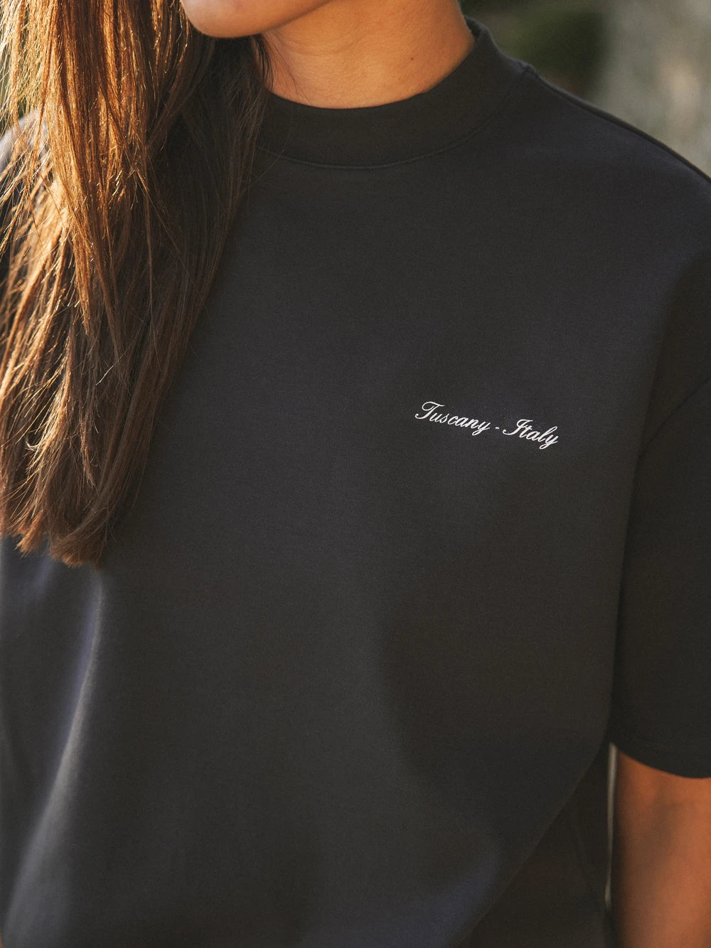 Navy Il Vino Oversized T-Shirt