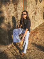 Navy Il Vino Oversized T-shirt