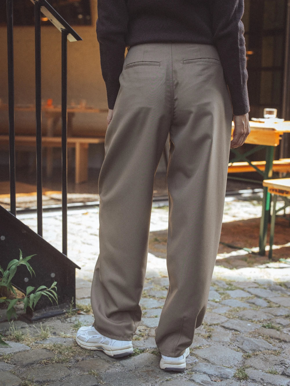Light Brown Balloon Pants