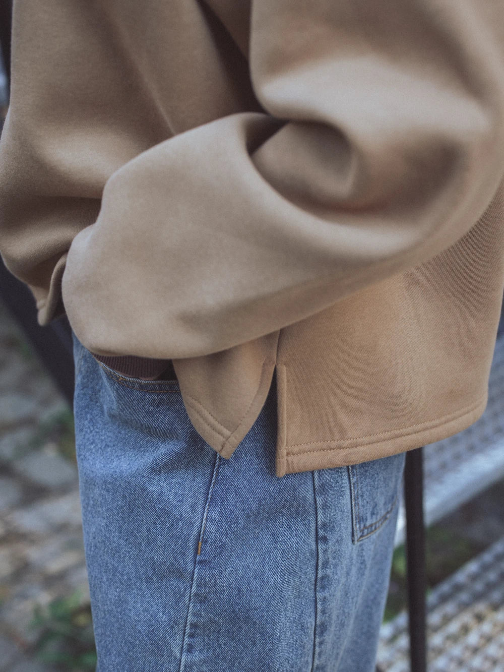 Brown NY Polo Sweater