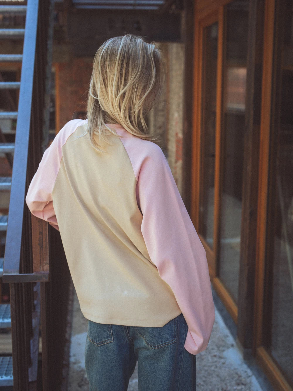 Pink Raglan Longsleeve