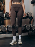 Brown Sports Leggings