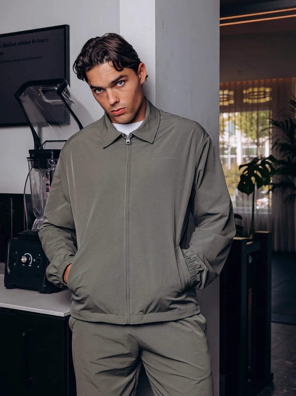 TB Green Relaxed Fit Jacket