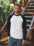 Off Black Raglan Longsleeve