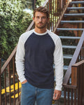 Navy Raglan Longsleeve