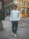 Light Grey Basic Oversized Longsleeve T-shirt