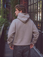 Taupe Oversize-Hoodie