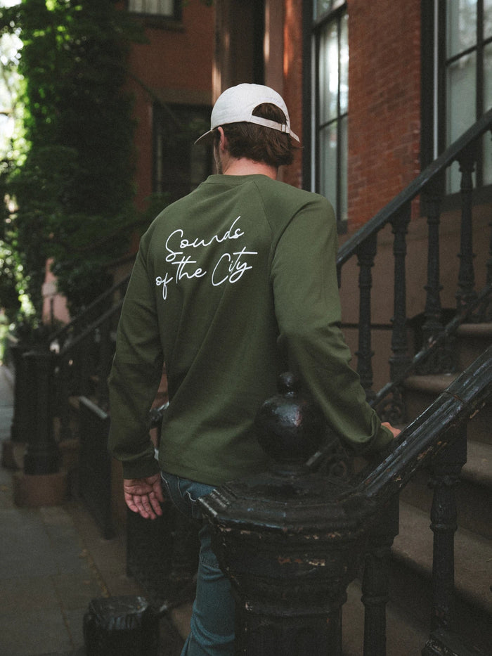 Green Oversized Longsleeve