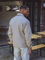 Khaki-Stadtjacke