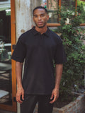 Black Sixteen Relaxed Polo