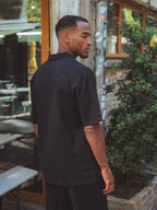 Black Sixteen Relaxed Polo