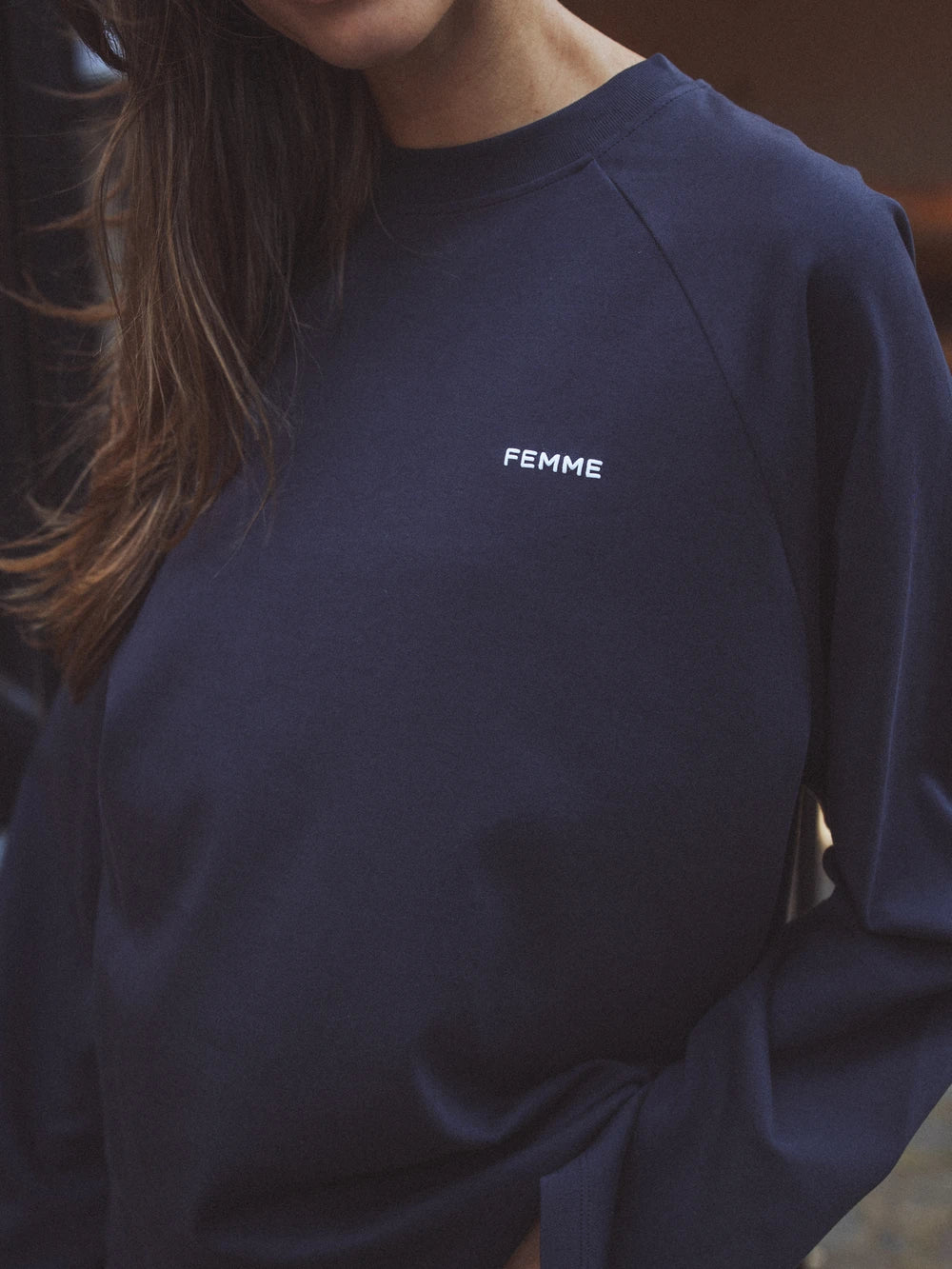 Navy Raglan Longsleeve T-shirt
