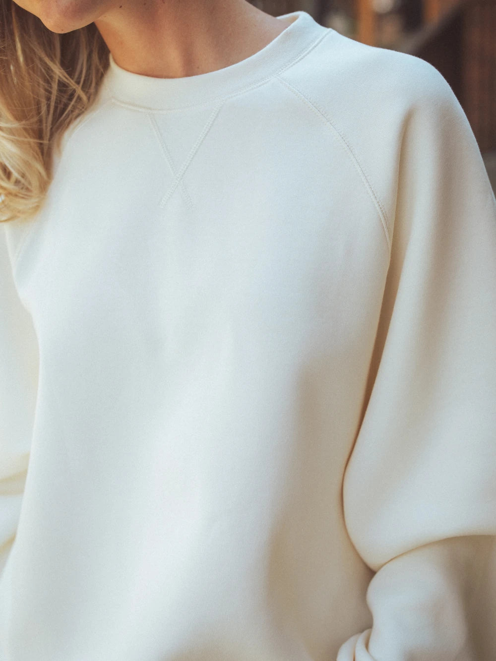 Creme Femme Oversized Sweater